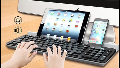 Universal Wireless Bluetooth Keyboard to Pair with All Your Devices