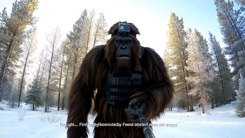 Bigfoot target practice