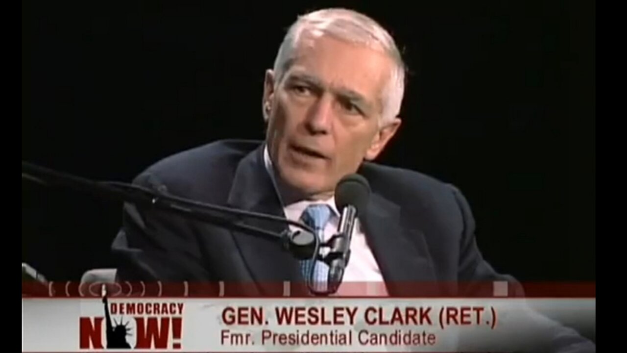 General Wesley Clark Wars Were Planned - Seven Countries In Five Years