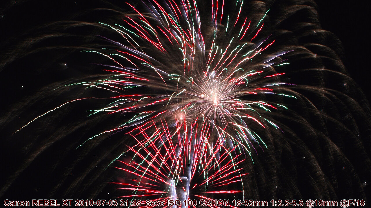 HOW TO PHOTOGRAPH FIREWORKS
