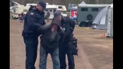 Breaking: Jim Kerr's arrested..By..the...RCMP at the BC Ostrich Farm...This..Afternoon