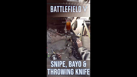snipe, bayo then throwing knife