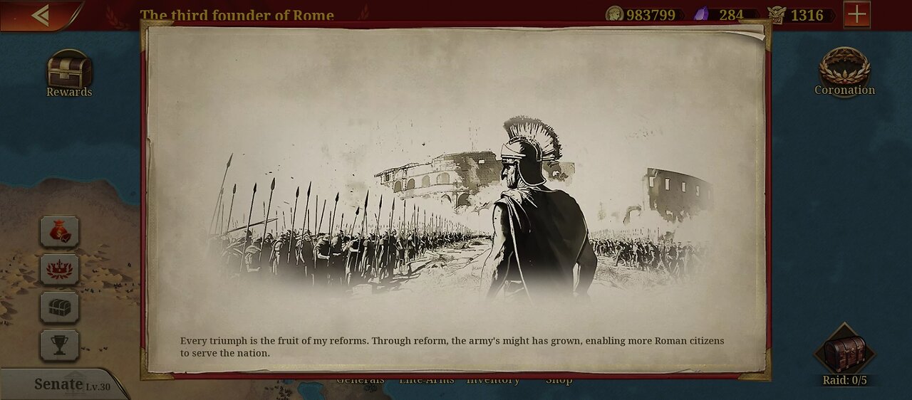 Great Conqueror Rome: Rise of Monarchs: Triumphator: The third founder of Rome: Gaius Marius V7