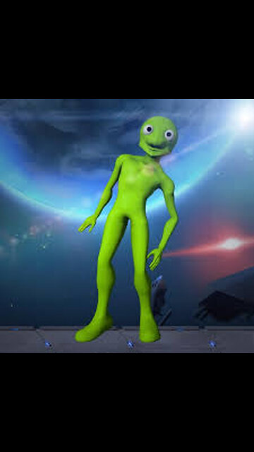 "Dame Tu Cosita 🟢👽 | Green Alien Dance Challenge!"