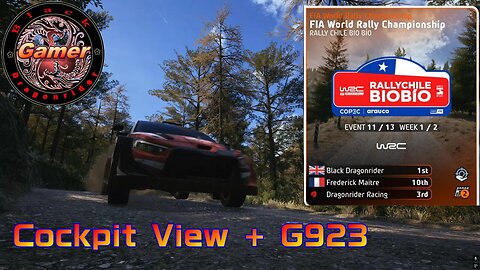 EA Sports WRC Hyundai i20 Rally Chile Biobío Stage Cockpit View Gameplay