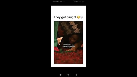 They got caught
