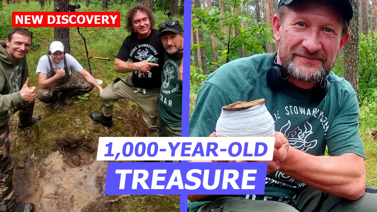 Metal Detectorists Discover 1,000-Year-Old Treasure in Poland