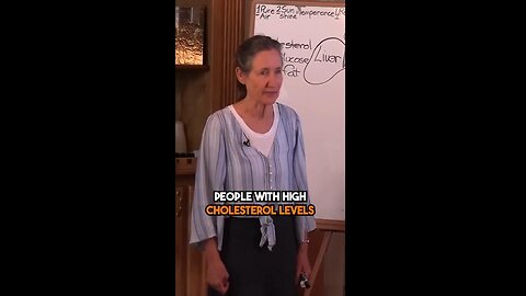 "People with high cholesterol levels don't get Alzheimer's"- Barbara O'Neill