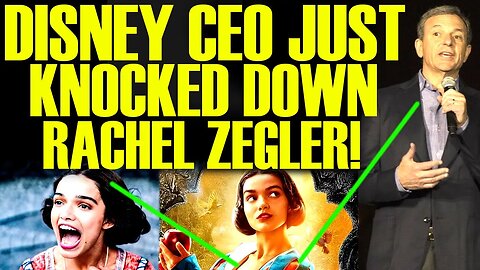 DISNEY CEO Just HUMILIATED Rachel Zegler After Snow White Box Office DISASTER Hits ROCK BOTTOM!