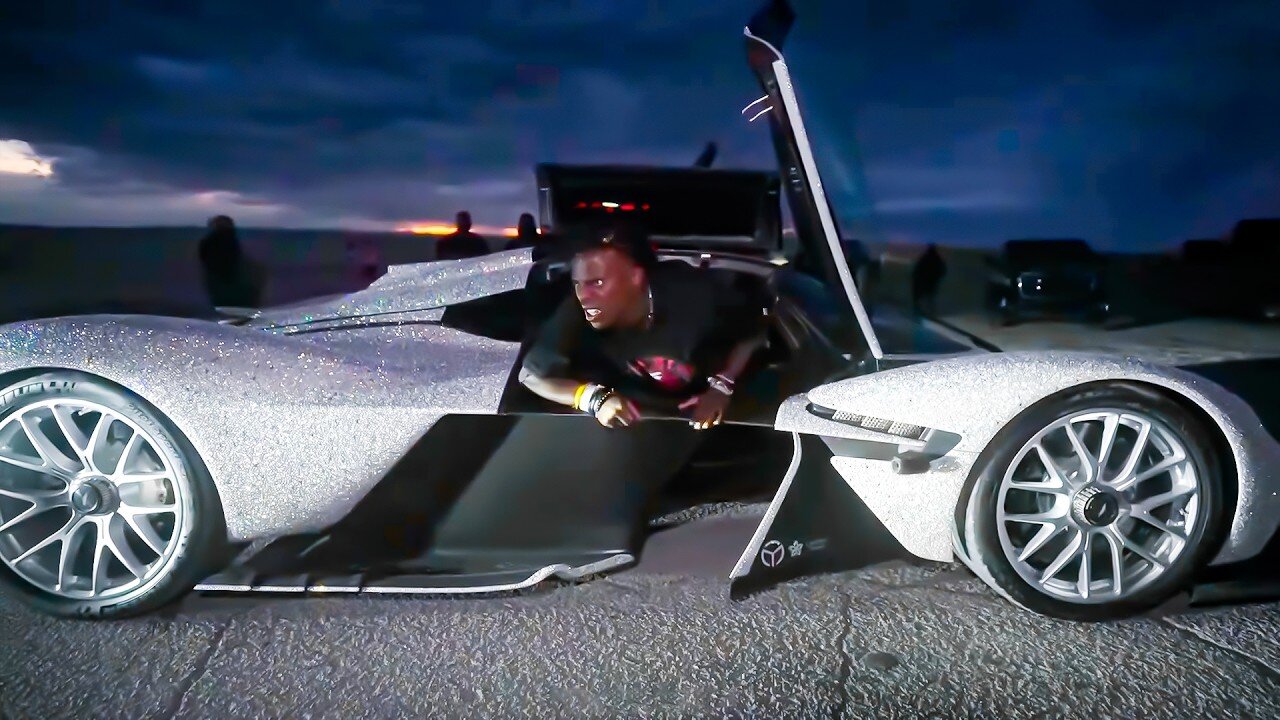 iShowSpeed Drives $5,000,000 AM Valkyrie!