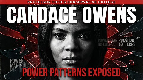 TOTO TONIGHT 12/9/25 "Candace Owens - The Patterns Exposed"