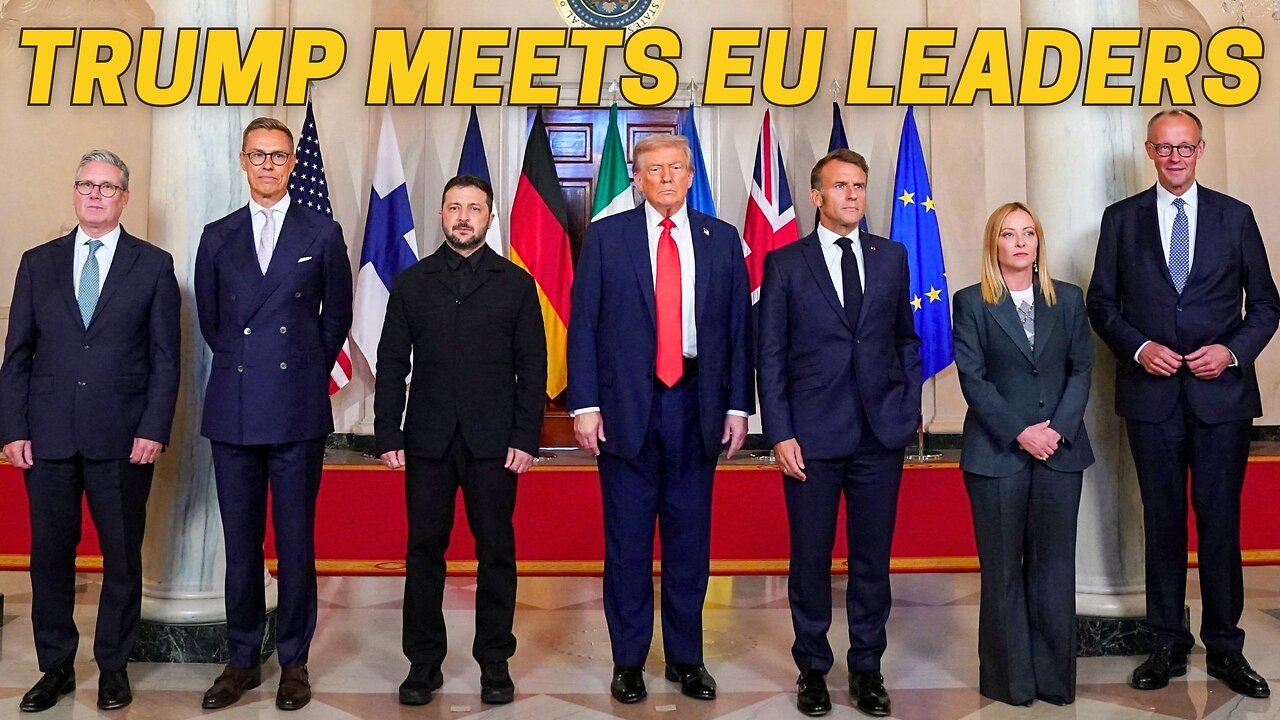 Trump Meets EU Leaders, Powell Rate Shock Skyrockets Markets & Alligator Alcatraz Shut Down