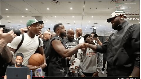 CASHNASTY FINALLY MEETS LEBRON JAMES… EMOTIONAL MOMENT! 🔥 | CHANNELADRIANTV Reacts
