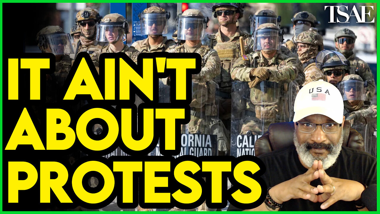 President Trump Sends In Marines to Assist with the National Guard