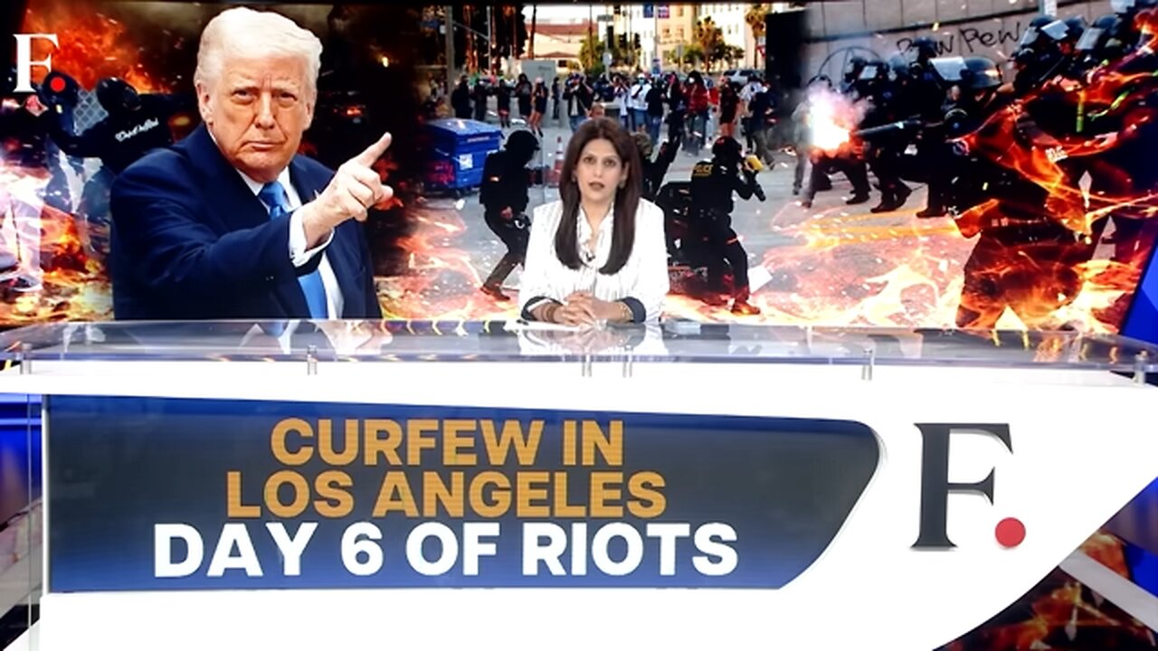 Dozens Arrested for Defying Los Angeles Curfew