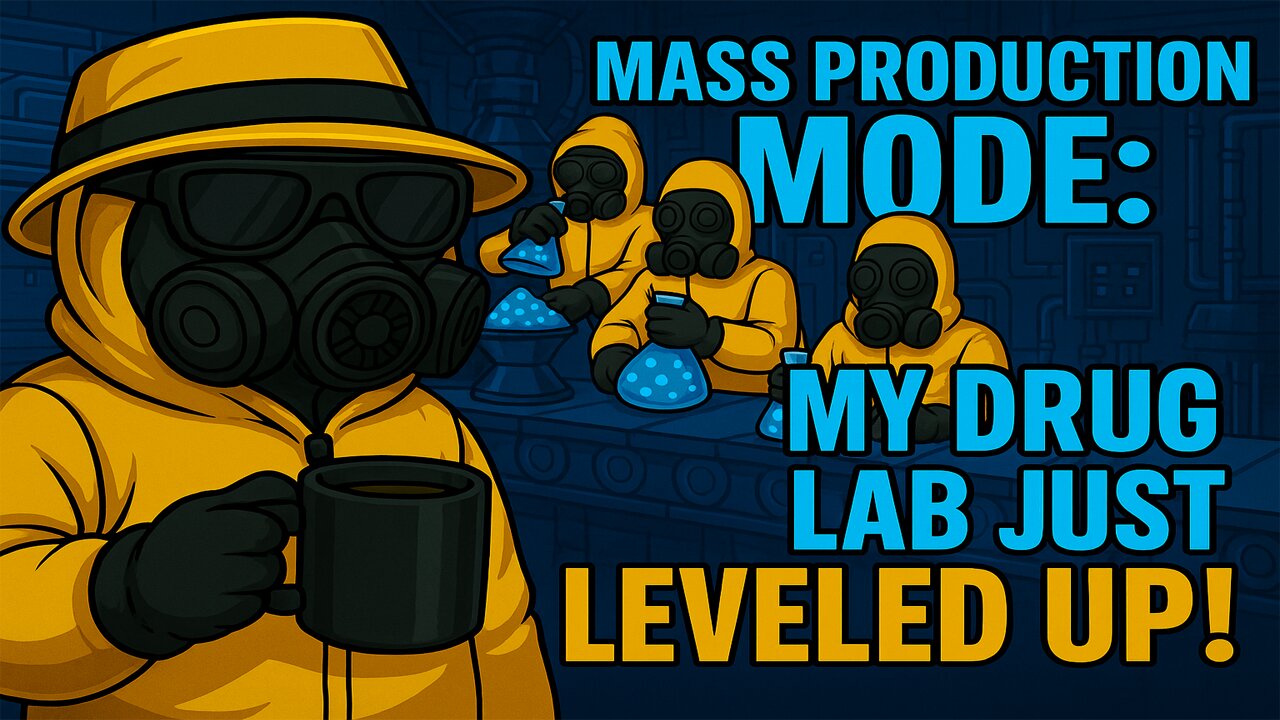 Mass Production Mode My Drug Lab Just Leveled UP - Schedule 1 Ep 6