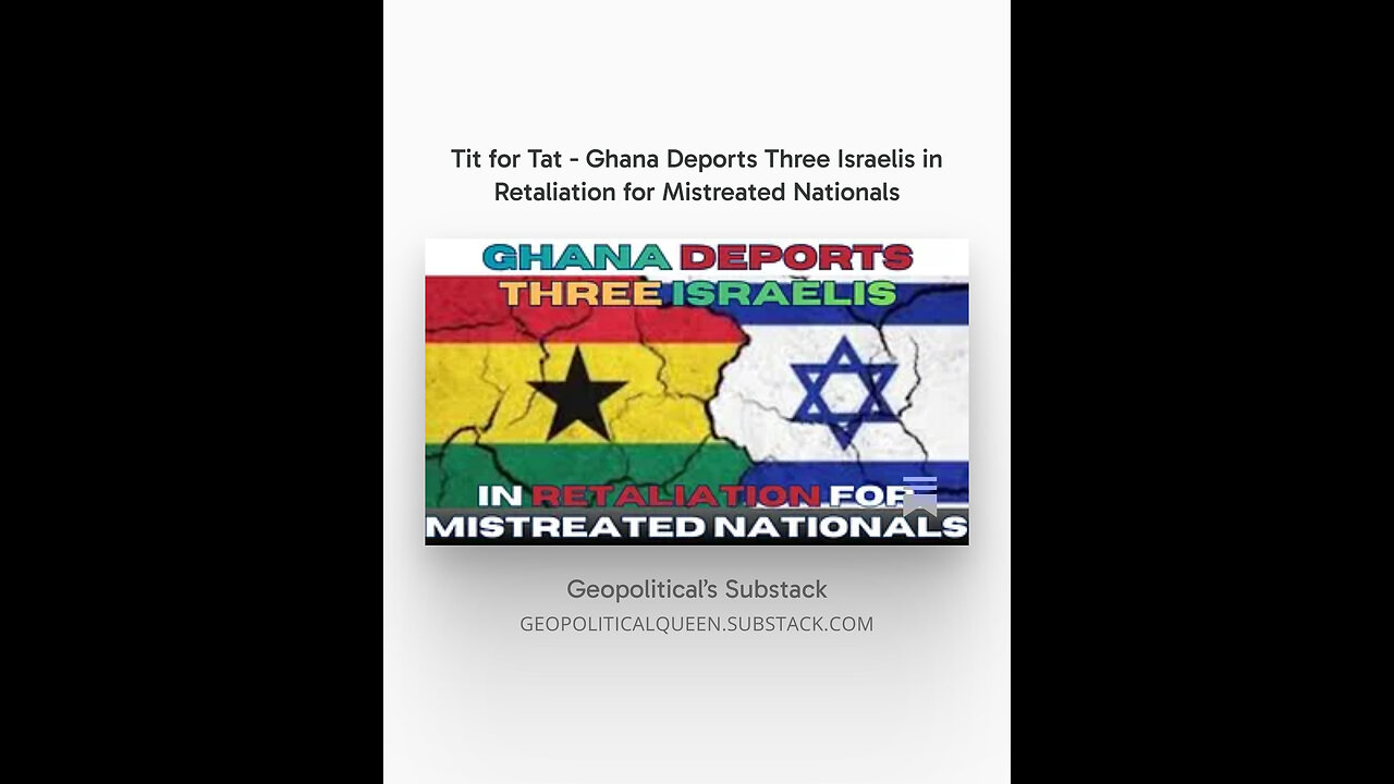 Israel's facts don't add up - Tit for Tat