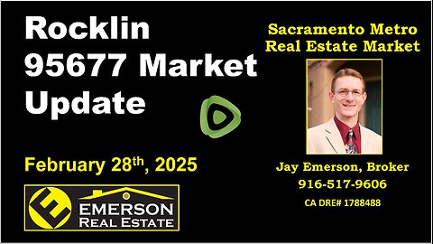 Rocklin 95677 Real Estate Market Update