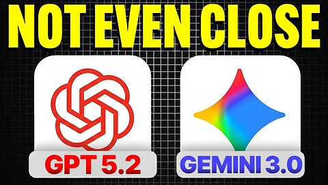NEW GPT 5.2 VS Google Gemini 3: Who Wins?