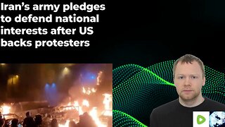 Iran’s army pledges to defend ‘national interests’ as protests continue