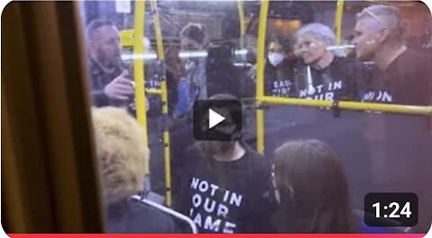 Jewish Voice For Peace Holds Rally In Manhattan