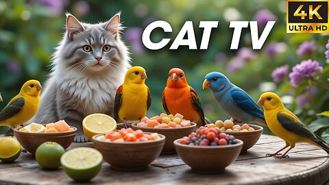 Cats Can't Stand This! New Video Shows Cats Watching Birds in Ultra 4K - CatTV Central