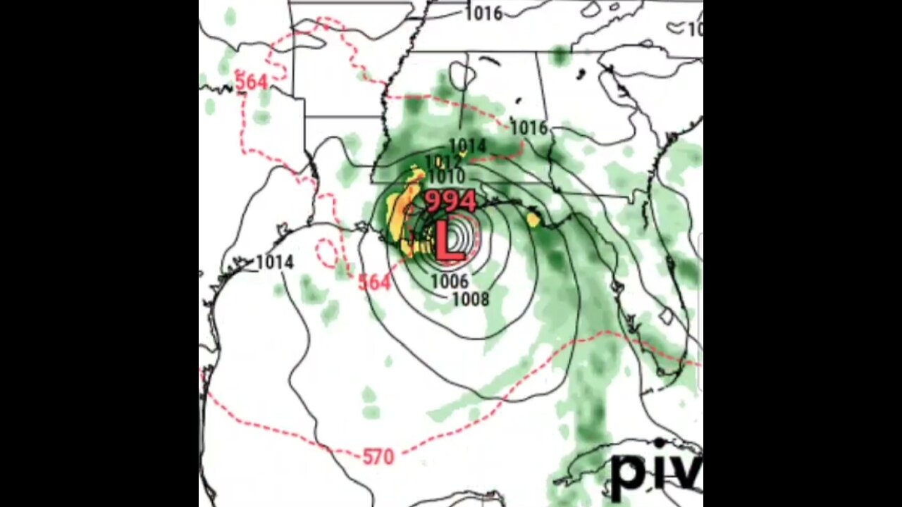 👀 GFS 1ST TROPICAL STORM OF THE SEASON? #tropicalstorm #hurricane
