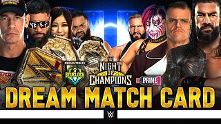 WWE Night of Champions 2025 - Dream Match Card [v2] | Bevelock
