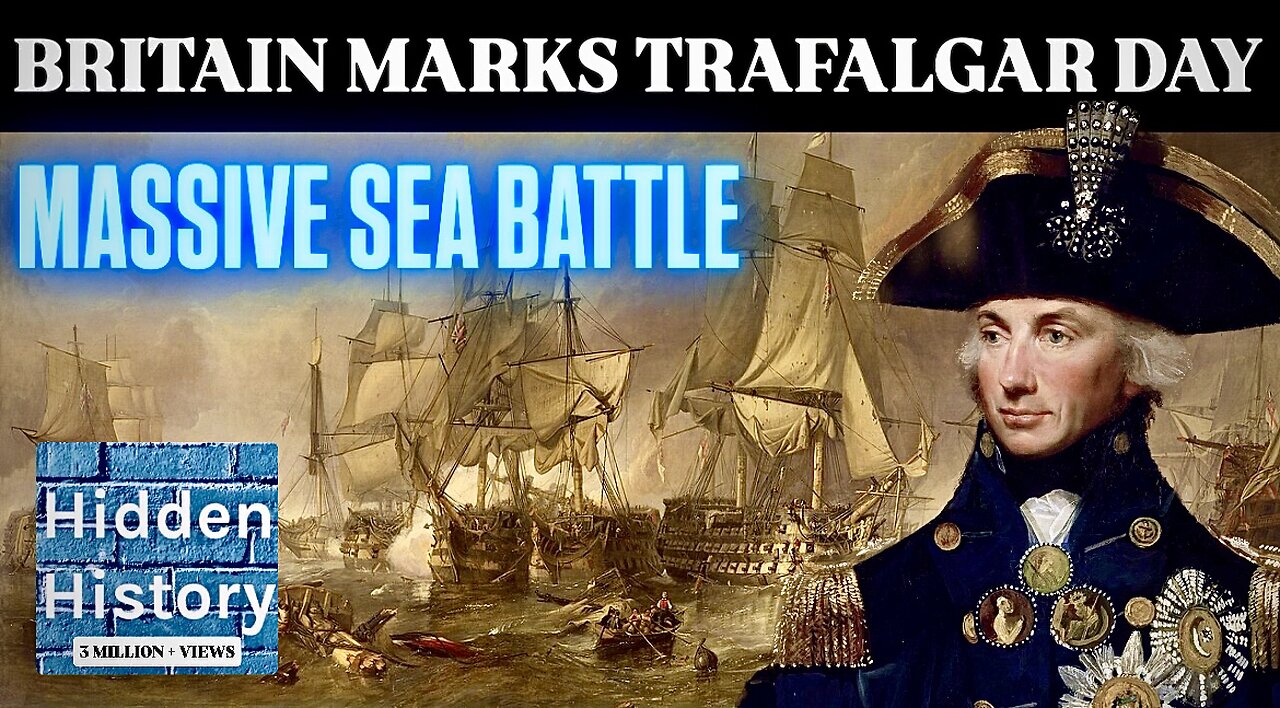 Britain marks Trafalgar Day - 220 years after Nelson shattered French and Spanish fleets