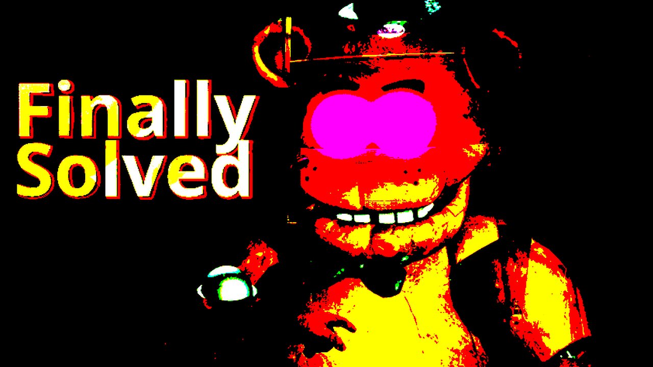 I Solved FNAF Using Only The First 4 Games | FNAF | Eerie Horror