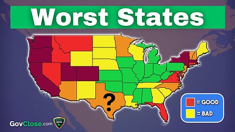 The Worst State For Government Contracts is...