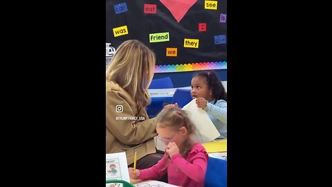 Our Beautiful First Lady Is So Sweet! She Loves Children & They ❤️ Love Her