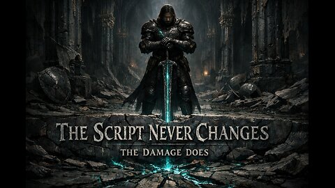 The Script Never Changes — The Damage Does ⚔ 📉🕯 Waiting on News Updates