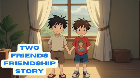 The Gift of Friendship – A Heartwarming Moral Story for Kids | Two Friends Friendship Story