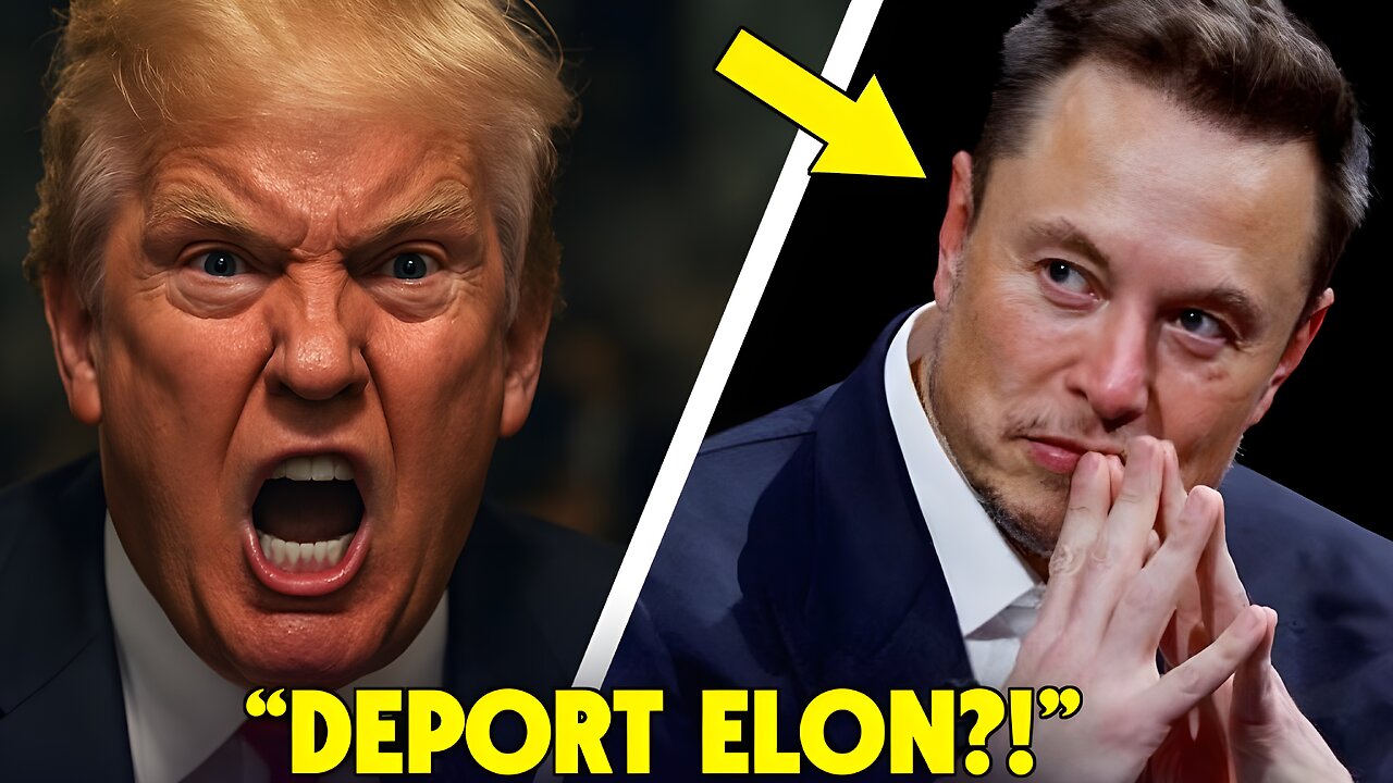 Trump Threatens Elon After Bill BACKFIRES – Calls for Deportation?