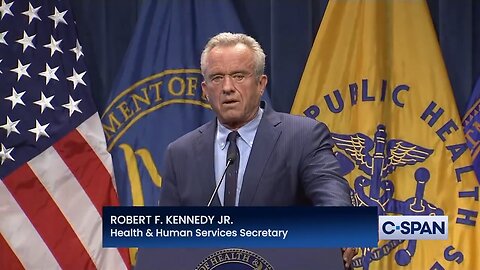 🚩 Sec Kennedy holds press conference on autism