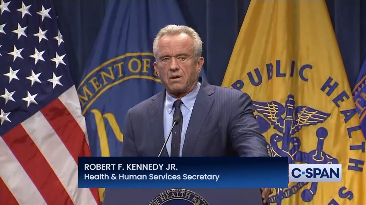 🚩 Sec Kennedy holds press conference on autism
