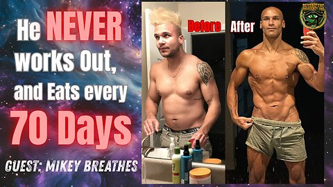 He Only Eats Every 70 Days?! No Gym, No Diet—Just Energy | Mikey Breathes Explains Everything