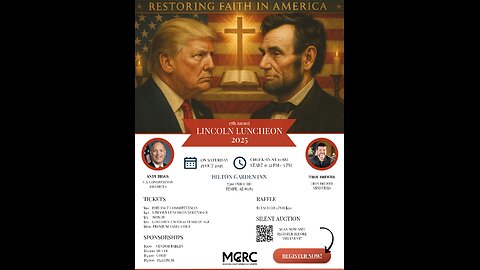 2025 MCRC LINCOLN DAY LUNCHEON & AWARDS CEREMONY