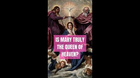 IS MARY TRULY THE QUEEN OF HEAVEN? YES #truth #jesus #mary #joseph #ihs #church #bible #christian