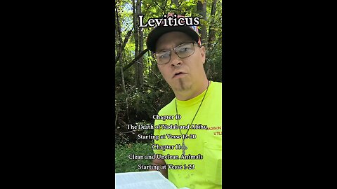Leviticus Chapter 10-11