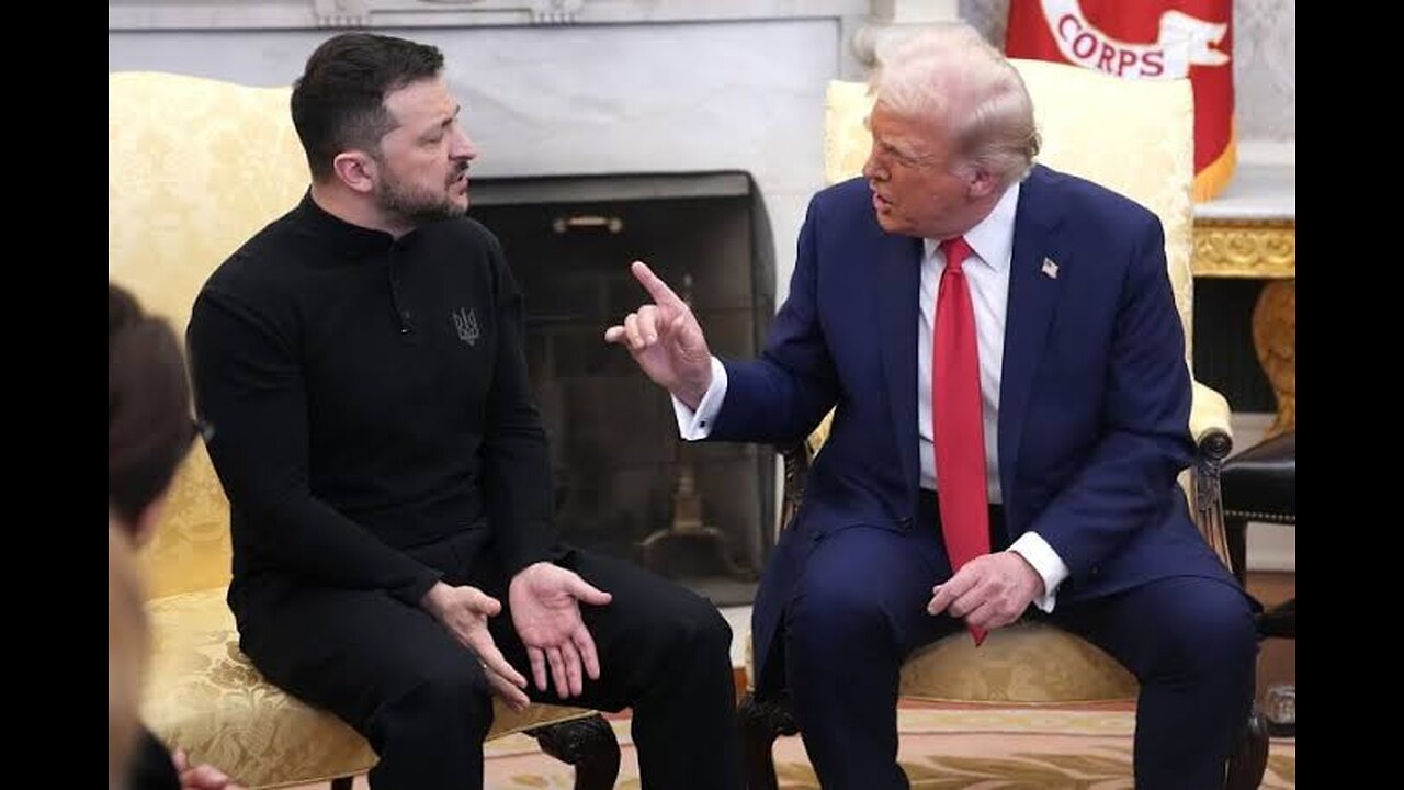 Volodymyr Zelensky and Donald Trump cut short them at the White House