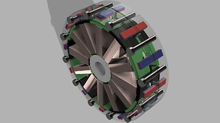 Ball Bearing Brushed DC Motor v4