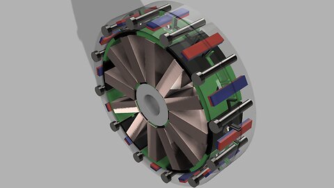 Ball Bearing Brushed DC Motor v4