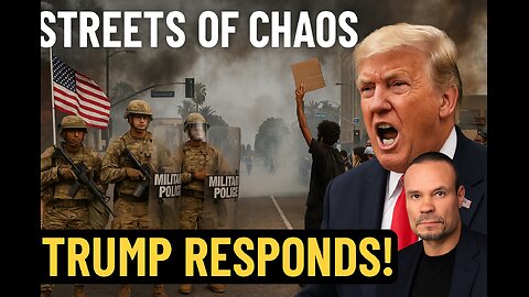 🔥 Tension in Los Angeles! Trump Speaks Out | Troops Face Off With Protesters!"