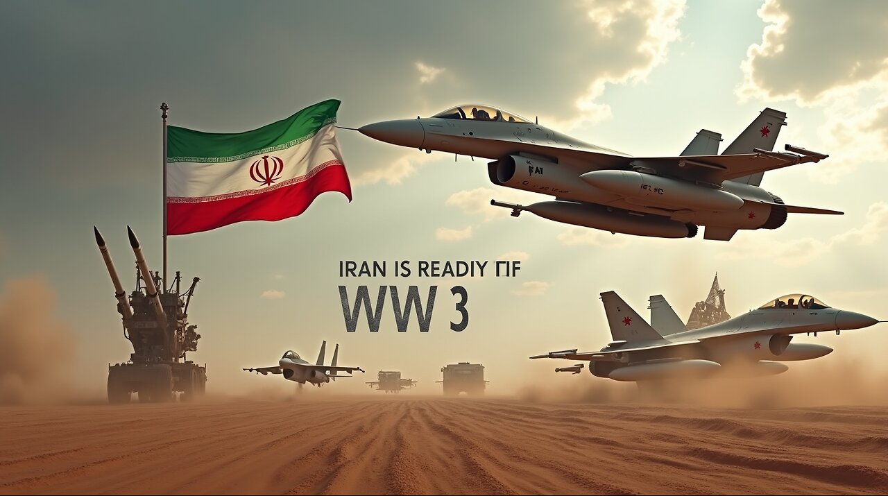 Iranian Fighter Jets & Missiles Ready to Strike!