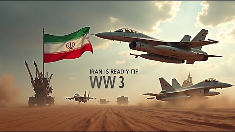 Iranian Fighter Jets & Missiles Ready to Strike!