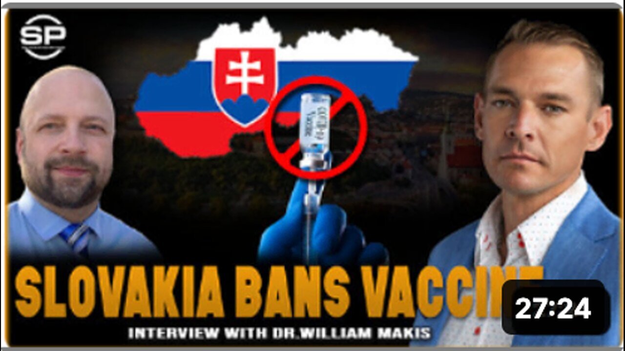 "Slovakia Prohibits Covid Vaccine Following Investigation into Pandemic Psyop, Bioweapon Claims"