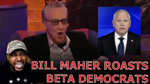 Bill Maher Visits White House And ROASTS Democrats For Pushing Beta Male Tim Walz To Fight Trump!
