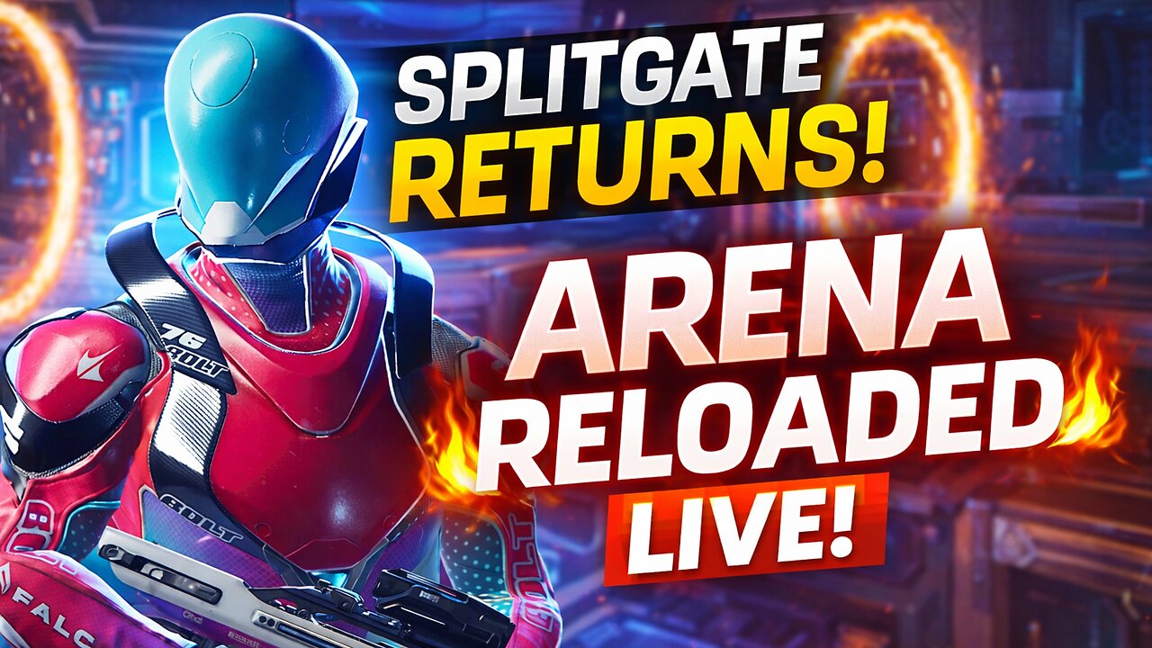 Splitgate Returns! Arena Locked & Loaded 🔥